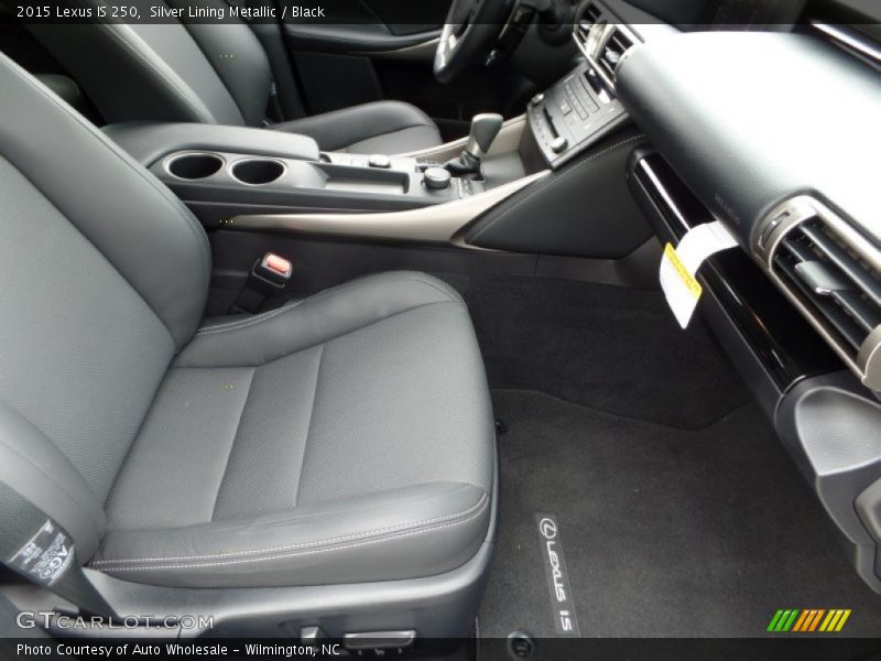 Silver Lining Metallic / Black 2015 Lexus IS 250