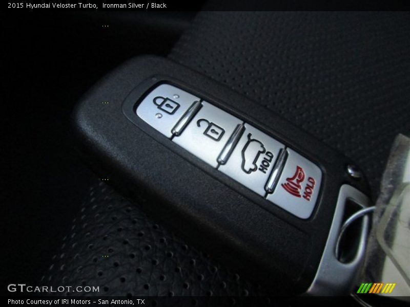 Ironman Silver / Black 2015 Hyundai Veloster Turbo