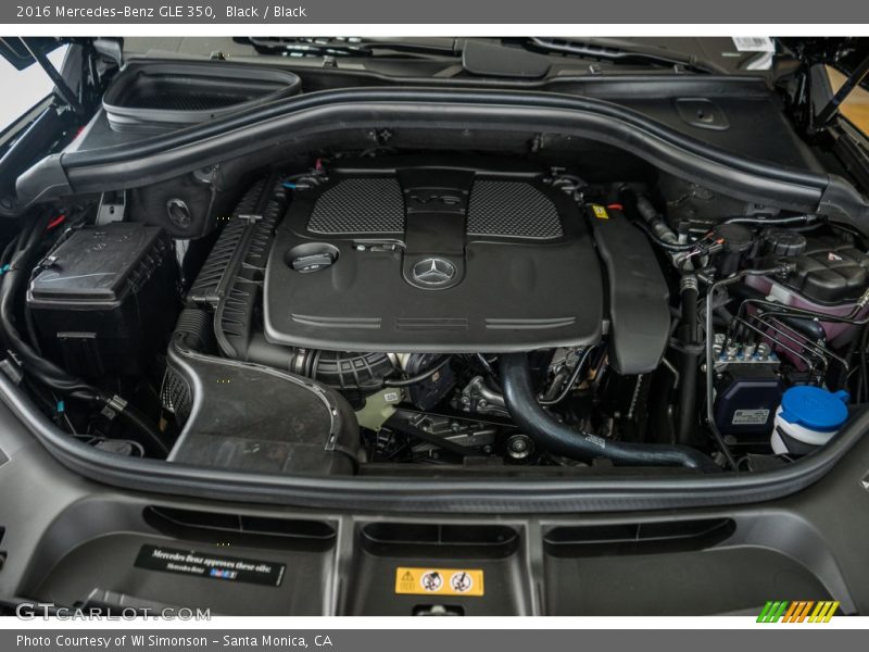 Black / Black 2016 Mercedes-Benz GLE 350