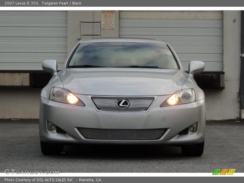 Tungsten Pearl / Black 2007 Lexus IS 350