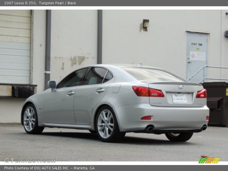 Tungsten Pearl / Black 2007 Lexus IS 350