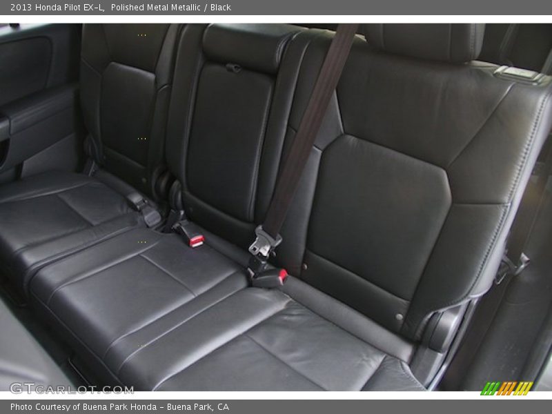 Polished Metal Metallic / Black 2013 Honda Pilot EX-L