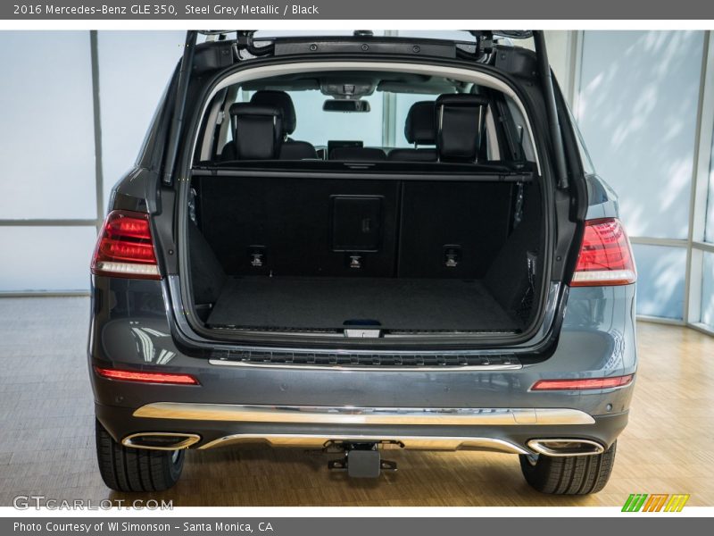 Steel Grey Metallic / Black 2016 Mercedes-Benz GLE 350