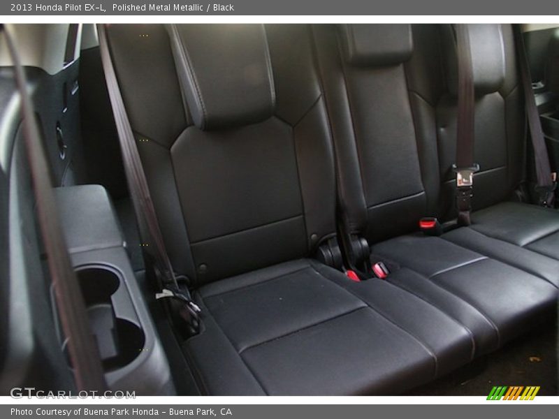 Polished Metal Metallic / Black 2013 Honda Pilot EX-L