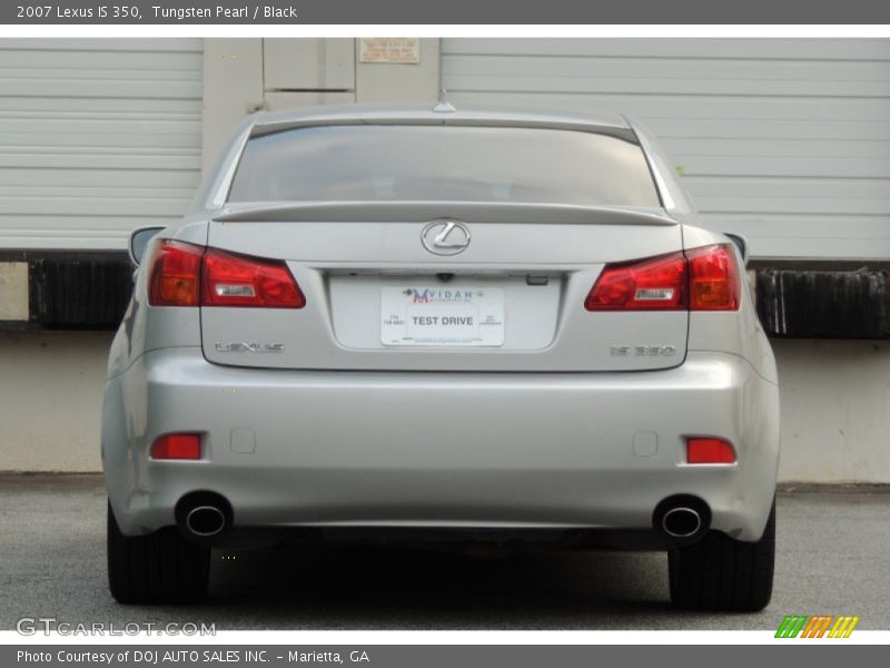 Tungsten Pearl / Black 2007 Lexus IS 350