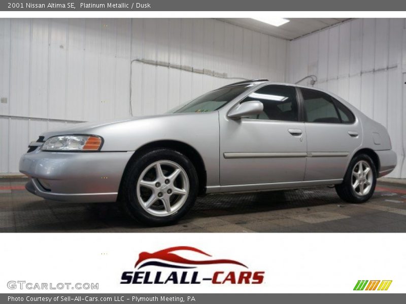 Platinum Metallic / Dusk 2001 Nissan Altima SE