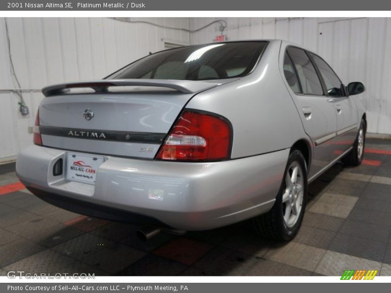 Platinum Metallic / Dusk 2001 Nissan Altima SE