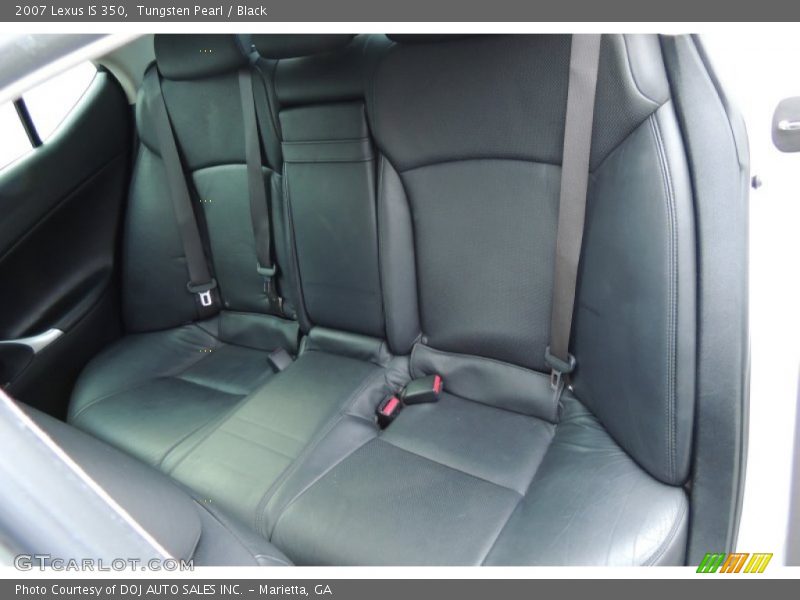 Tungsten Pearl / Black 2007 Lexus IS 350