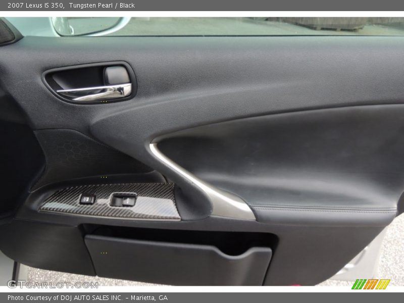 Tungsten Pearl / Black 2007 Lexus IS 350
