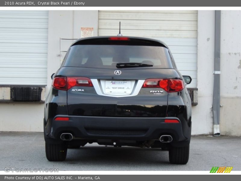 Crystal Black Pearl / Ebony 2010 Acura RDX