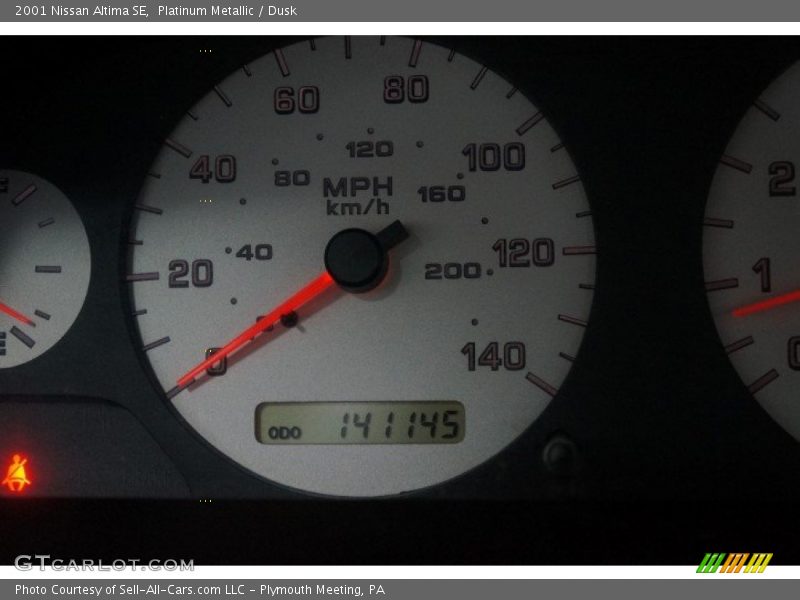 Platinum Metallic / Dusk 2001 Nissan Altima SE