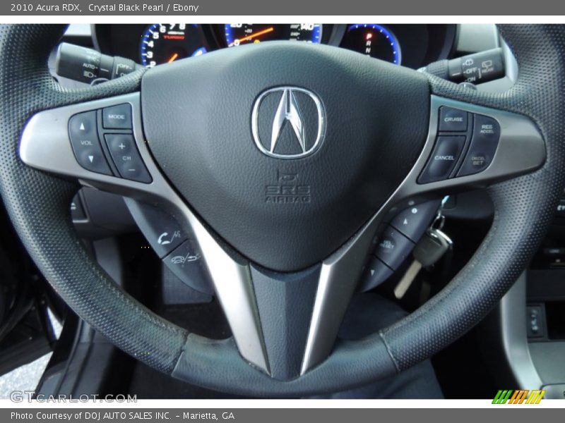 Crystal Black Pearl / Ebony 2010 Acura RDX
