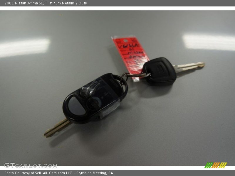 Platinum Metallic / Dusk 2001 Nissan Altima SE