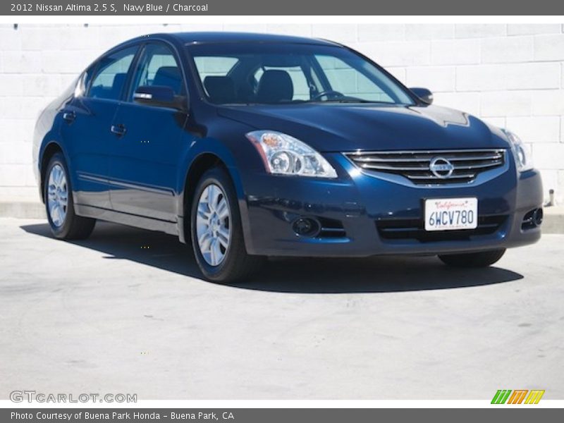 Navy Blue / Charcoal 2012 Nissan Altima 2.5 S