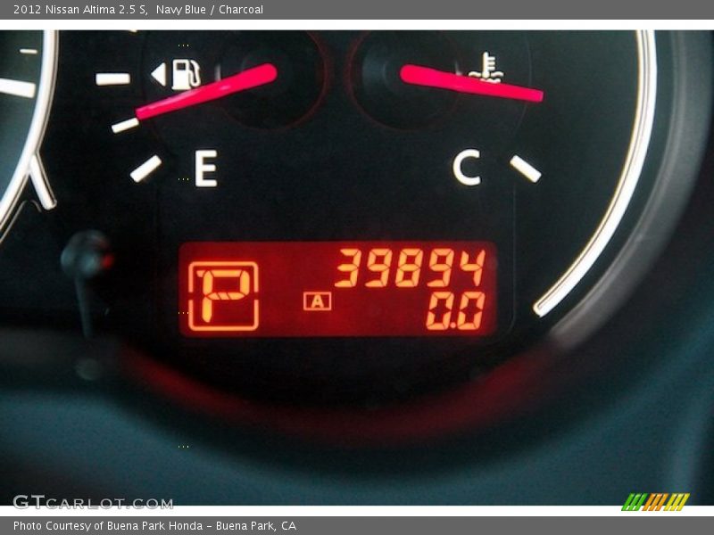 Navy Blue / Charcoal 2012 Nissan Altima 2.5 S