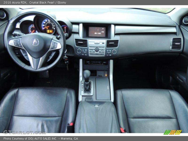 Crystal Black Pearl / Ebony 2010 Acura RDX