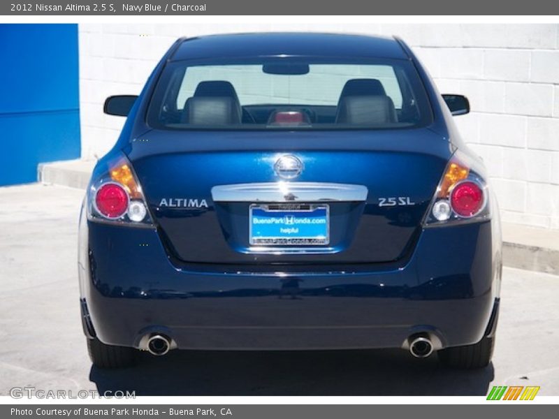 Navy Blue / Charcoal 2012 Nissan Altima 2.5 S