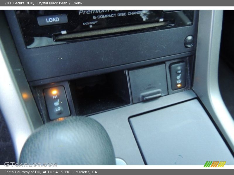 Crystal Black Pearl / Ebony 2010 Acura RDX
