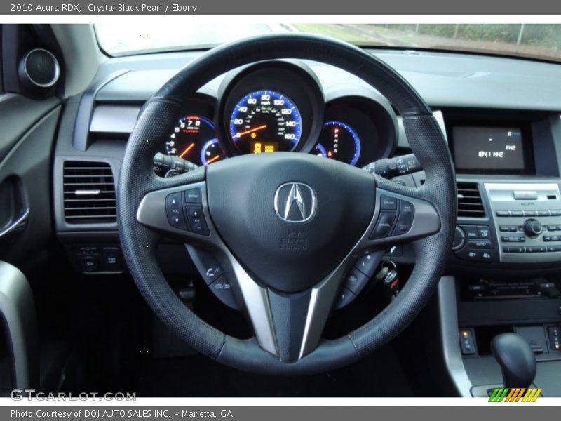 Crystal Black Pearl / Ebony 2010 Acura RDX