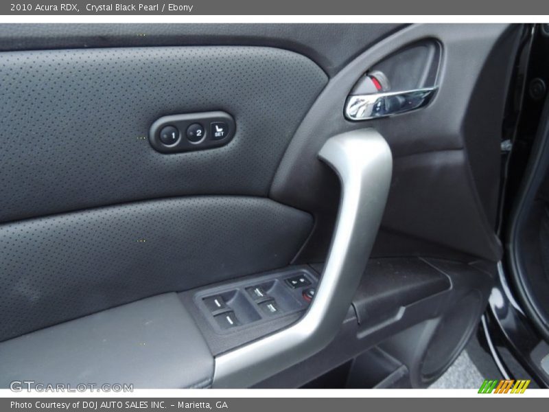 Crystal Black Pearl / Ebony 2010 Acura RDX