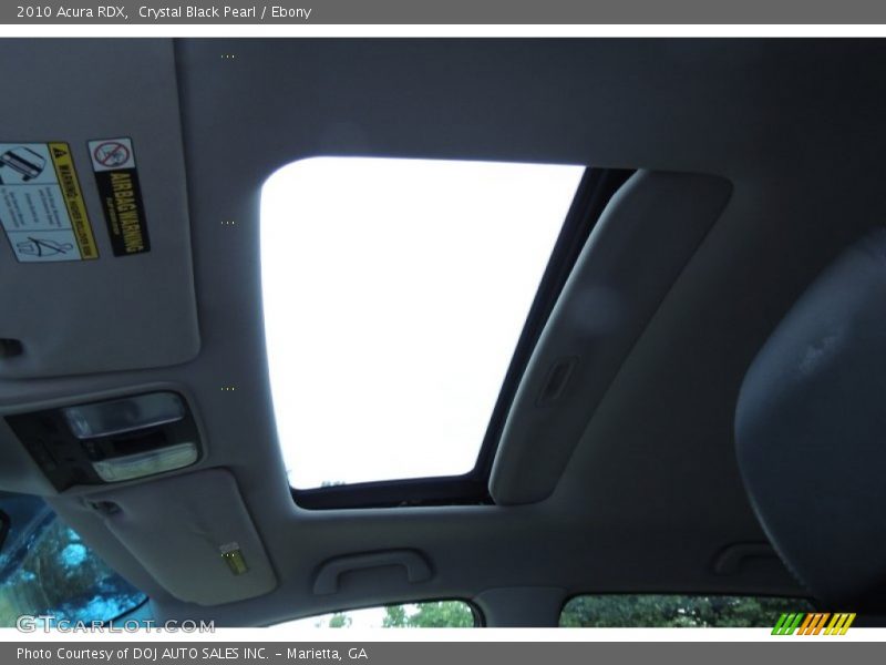 Crystal Black Pearl / Ebony 2010 Acura RDX