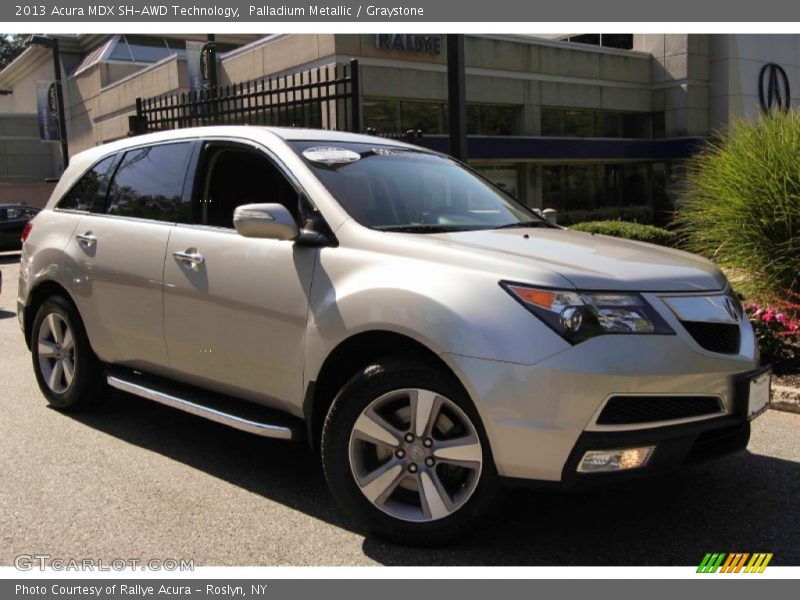 Palladium Metallic / Graystone 2013 Acura MDX SH-AWD Technology