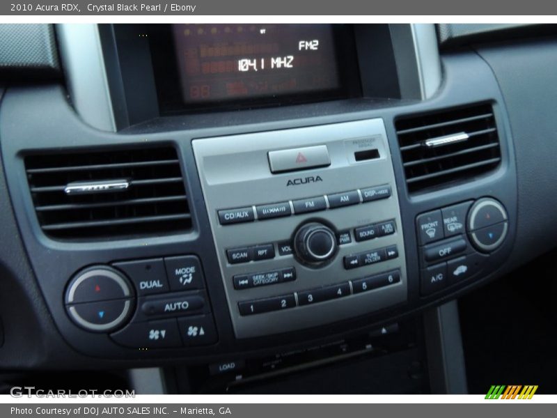 Crystal Black Pearl / Ebony 2010 Acura RDX