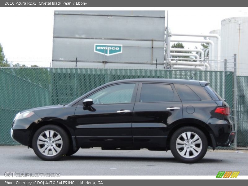 Crystal Black Pearl / Ebony 2010 Acura RDX