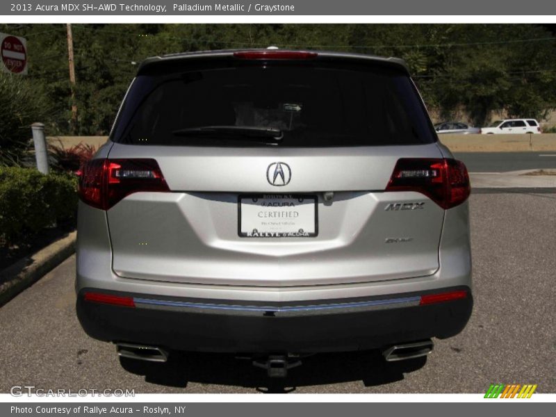Palladium Metallic / Graystone 2013 Acura MDX SH-AWD Technology