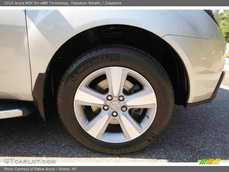 Palladium Metallic / Graystone 2013 Acura MDX SH-AWD Technology