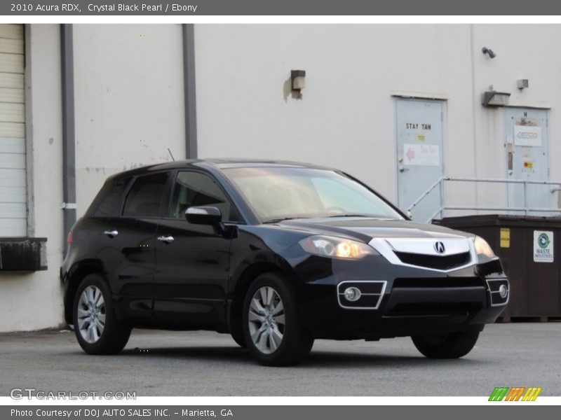 Crystal Black Pearl / Ebony 2010 Acura RDX