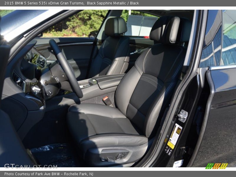 Black Sapphire Metallic / Black 2015 BMW 5 Series 535i xDrive Gran Turismo