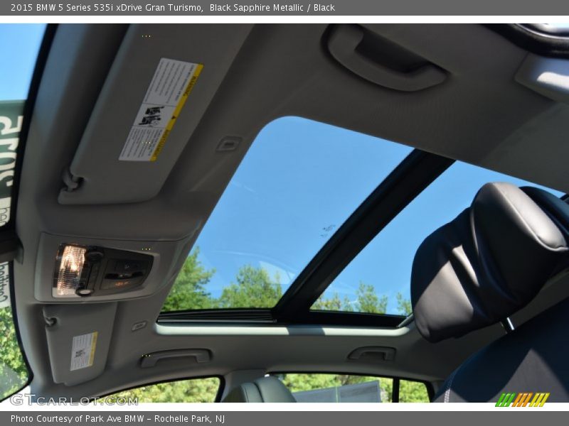 Black Sapphire Metallic / Black 2015 BMW 5 Series 535i xDrive Gran Turismo