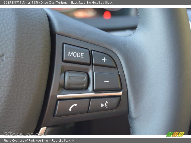 Controls of 2015 5 Series 535i xDrive Gran Turismo