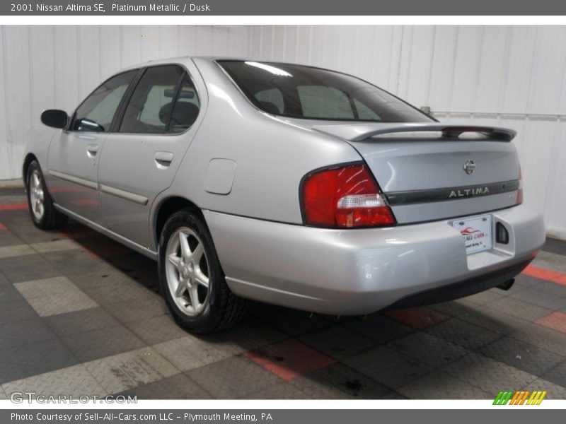 Platinum Metallic / Dusk 2001 Nissan Altima SE