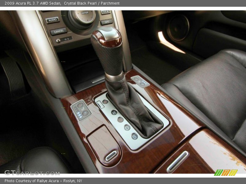 Crystal Black Pearl / Parchment 2009 Acura RL 3.7 AWD Sedan
