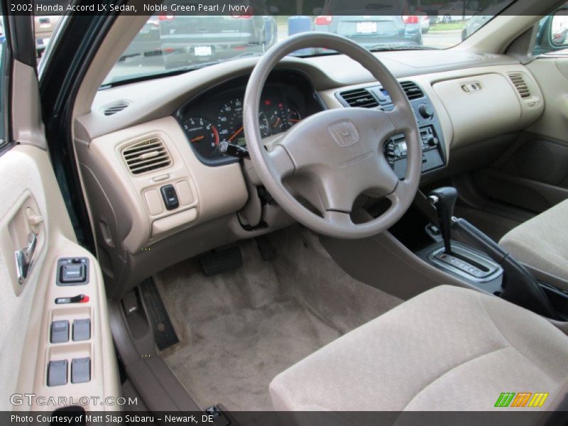  2002 Accord LX Sedan Ivory Interior