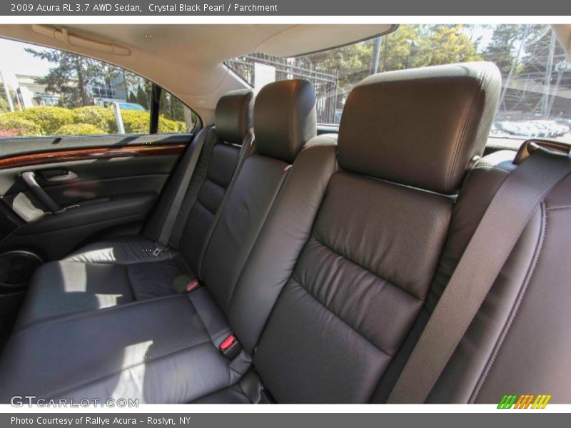 Crystal Black Pearl / Parchment 2009 Acura RL 3.7 AWD Sedan