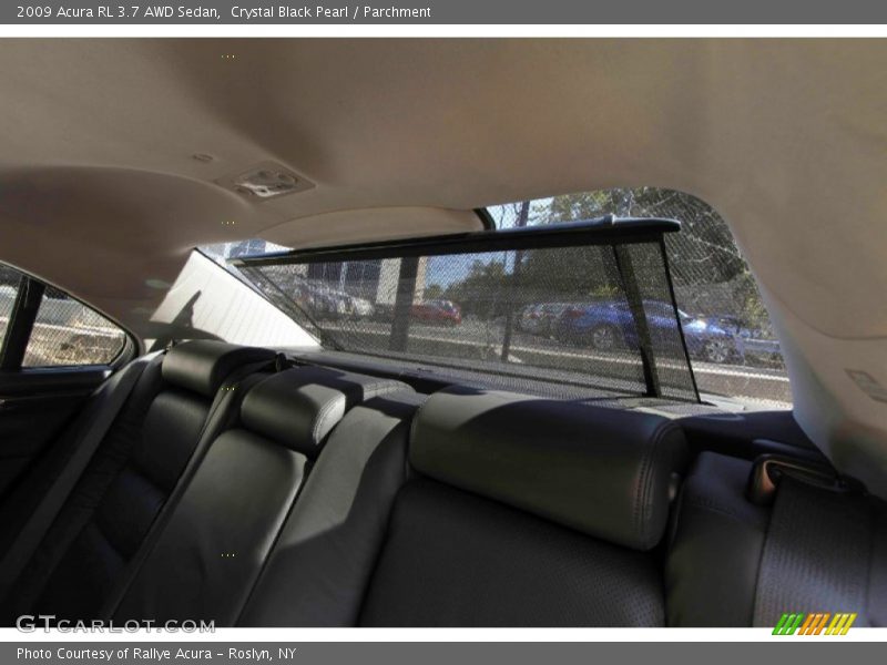 Crystal Black Pearl / Parchment 2009 Acura RL 3.7 AWD Sedan
