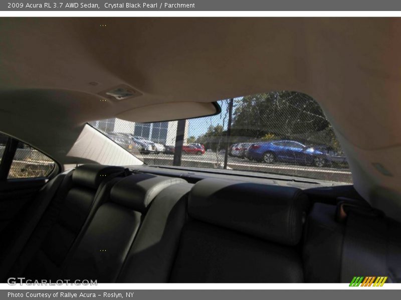 Crystal Black Pearl / Parchment 2009 Acura RL 3.7 AWD Sedan