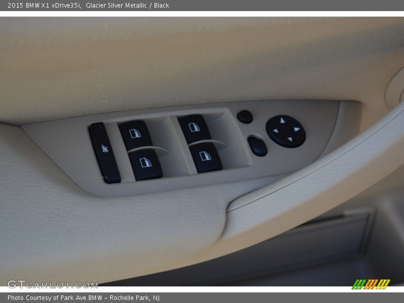 Glacier Silver Metallic / Black 2015 BMW X1 xDrive35i