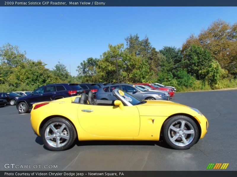  2009 Solstice GXP Roadster Mean Yellow