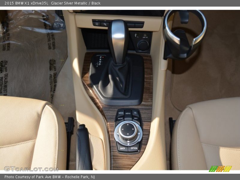 Glacier Silver Metallic / Black 2015 BMW X1 xDrive35i