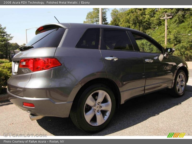Polished Metal Metallic / Ebony 2008 Acura RDX Technology