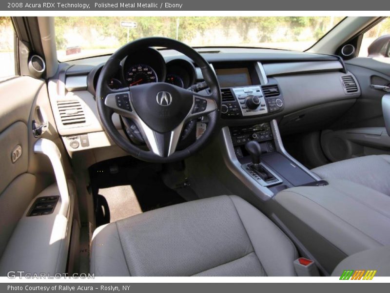 Polished Metal Metallic / Ebony 2008 Acura RDX Technology
