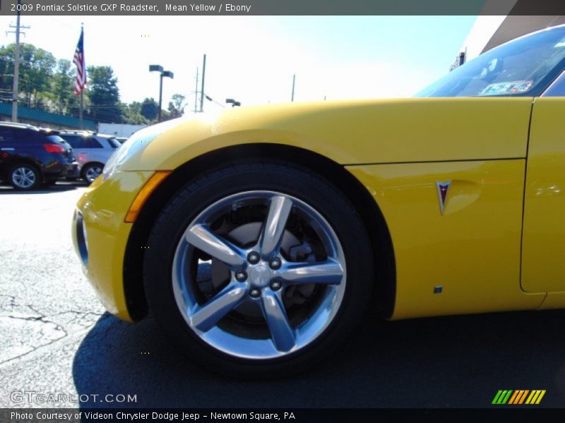 Mean Yellow / Ebony 2009 Pontiac Solstice GXP Roadster