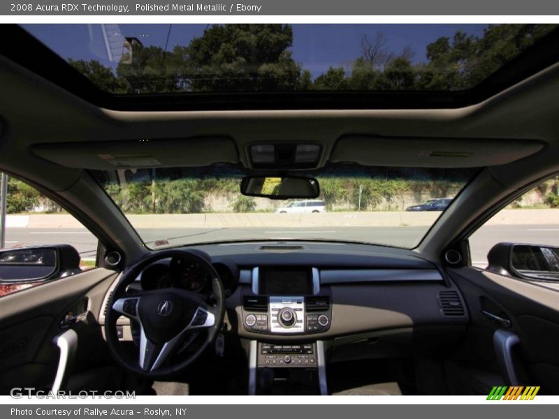 Polished Metal Metallic / Ebony 2008 Acura RDX Technology