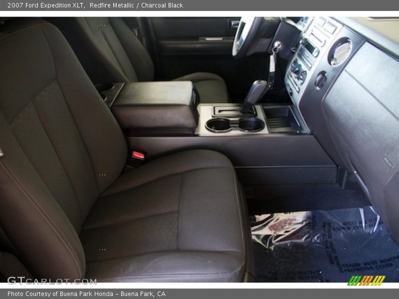Redfire Metallic / Charcoal Black 2007 Ford Expedition XLT