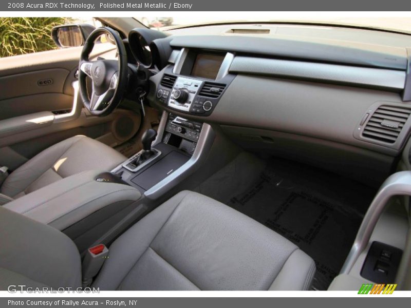 Polished Metal Metallic / Ebony 2008 Acura RDX Technology