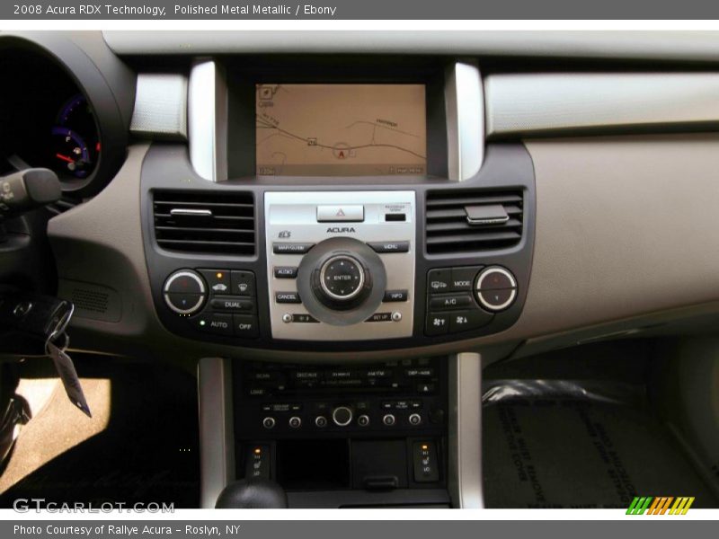 Polished Metal Metallic / Ebony 2008 Acura RDX Technology